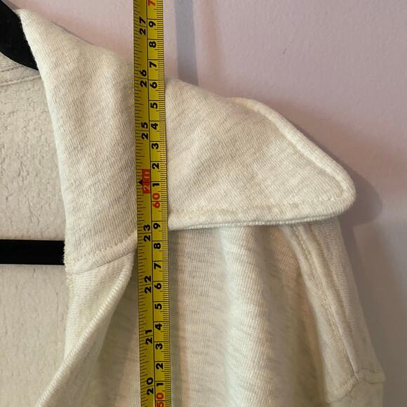 Citizens of Humanity Rosalia White Pullover Sweater V-neck Cotton Women's Medium - Picture 9 of 11